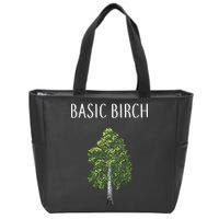 Basic Birch Zip Tote Bag