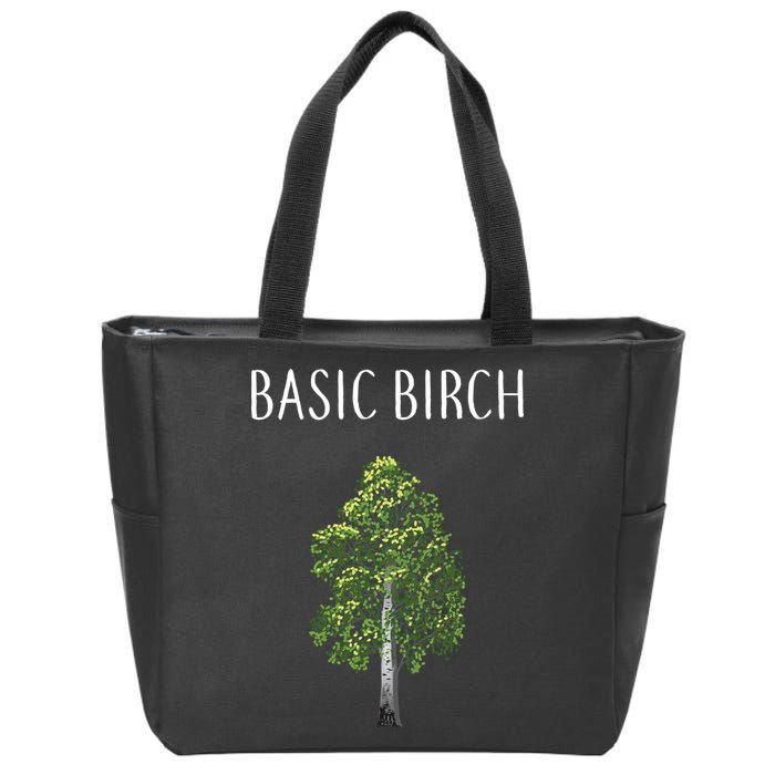 Basic Birch Zip Tote Bag
