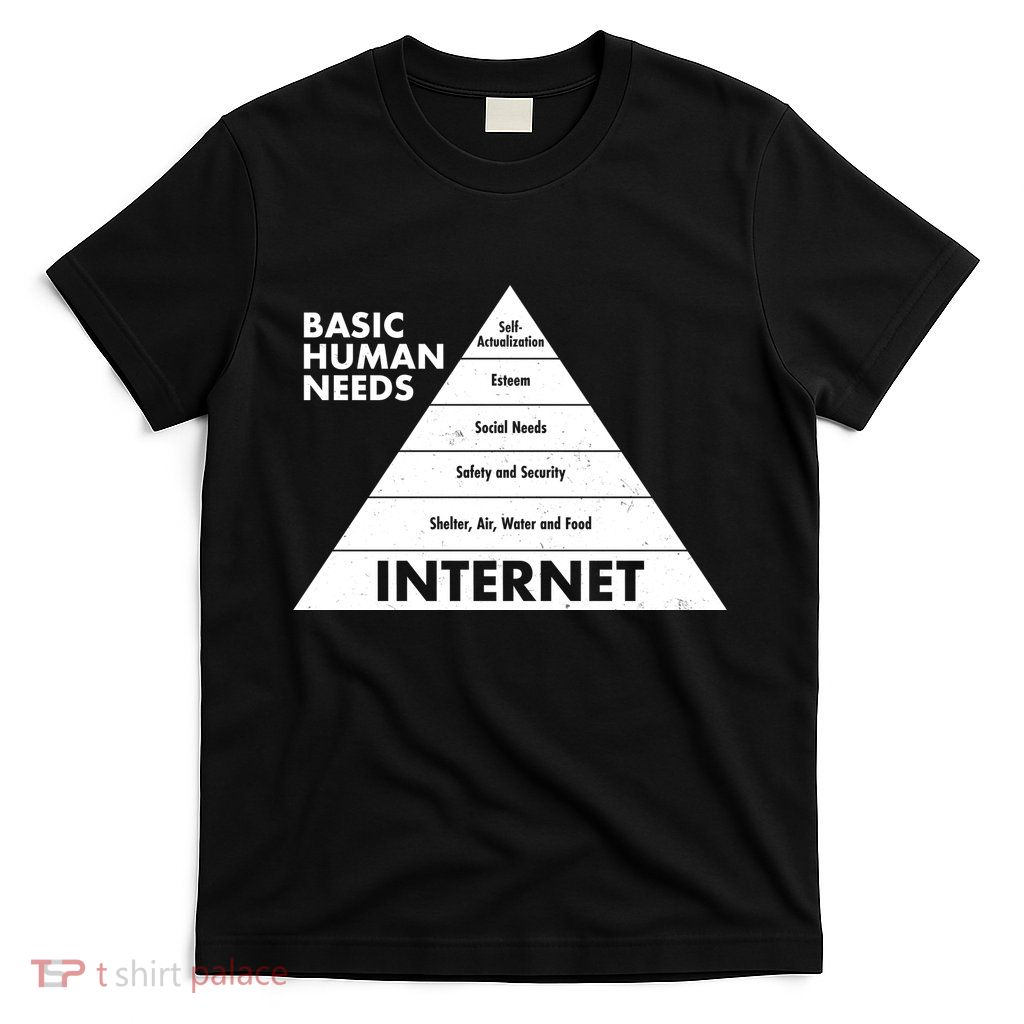 Basic Human Needs Pyramid  T-Shirt