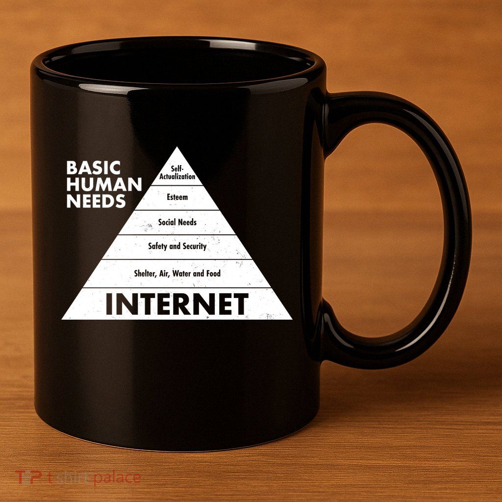Basic Human Needs Pyramid  11oz C Handle Ceramic Mug