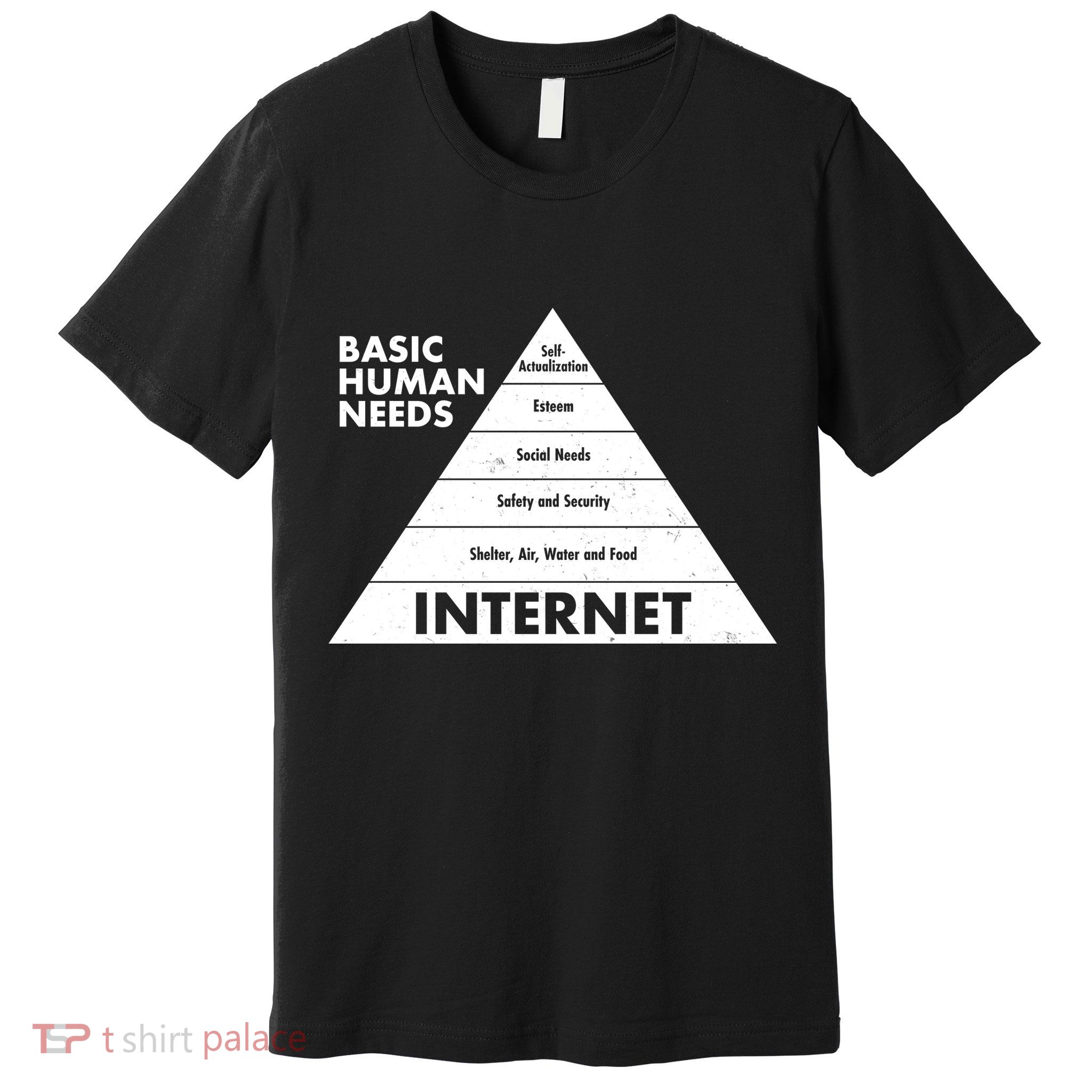 Basic Human Needs Pyramid  Premium T-Shirt