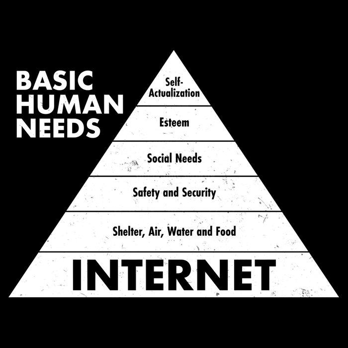 Basic Human Needs Pyramid  Womens Tank Top