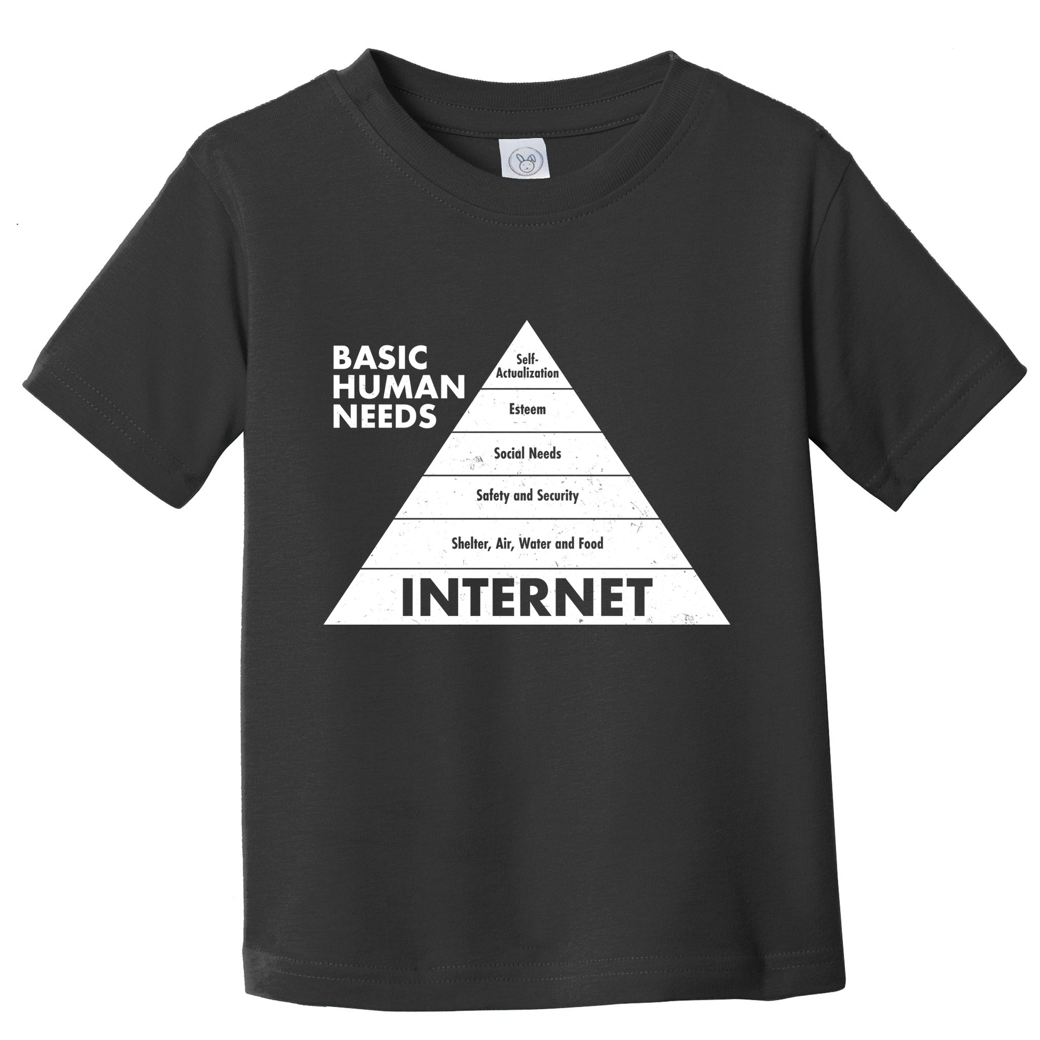 Basic Human Needs Pyramid  Toddler T-Shirt