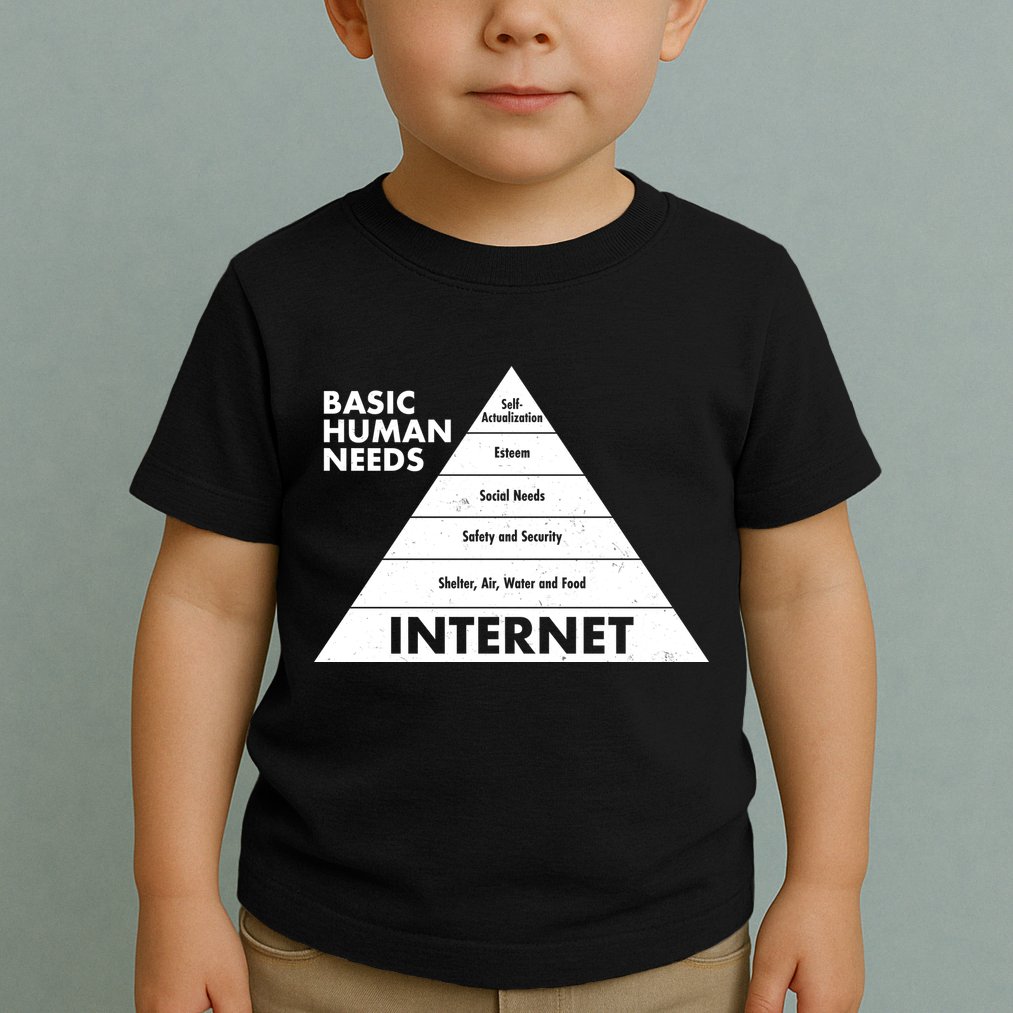 Basic Human Needs Pyramid  Toddler T-Shirt