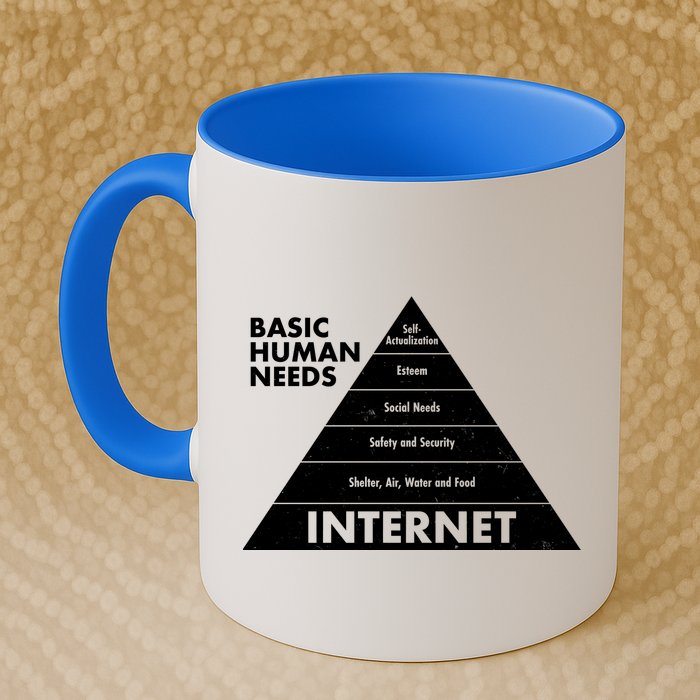 Basic Human Needs Pyramid  Mug