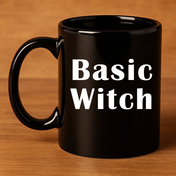 Basic Witch 11oz C Handle Ceramic Mug