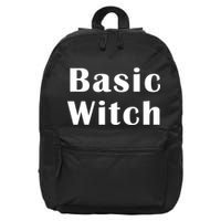 Basic Witch 16 in Basic Backpack