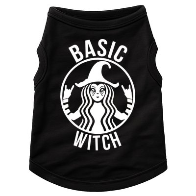 Basic Witch Funny Halloween Doggie Tank