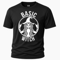 Basic Witch Funny Halloween Cooling Performance Crew T-Shirt