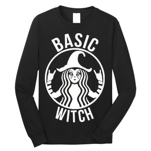 Basic Witch Funny Halloween Long Sleeve Shirt