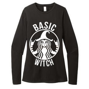 Basic Witch Funny Halloween Womens CVC Long Sleeve Shirt