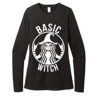 Basic Witch Funny Halloween Womens CVC Long Sleeve Shirt