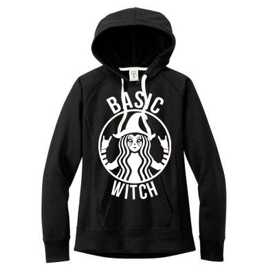 Basic Witch Funny Halloween Women's Fleece Hoodie