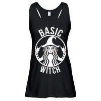 Basic Witch Funny Halloween Ladies Essential Flowy Tank