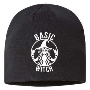 Basic Witch Funny Halloween Sustainable Beanie