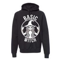 Basic Witch Funny Halloween Premium Hoodie