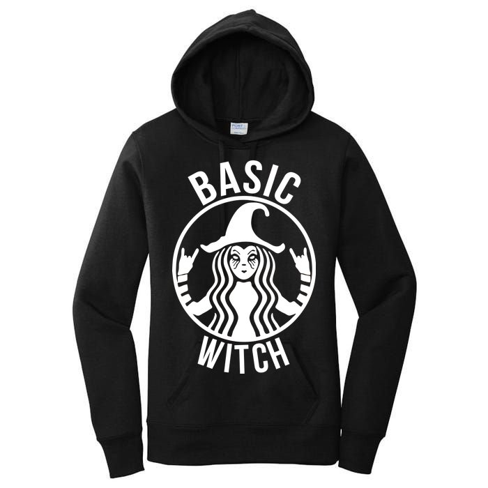 Basic Witch Funny Halloween Women's Pullover Hoodie