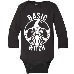 Basic Witch Funny Halloween Baby Long Sleeve Bodysuit