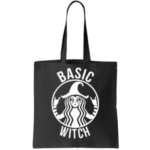 Basic Witch Funny Halloween Tote Bag