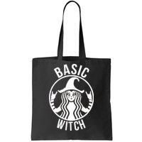 Basic Witch Funny Halloween Tote Bag