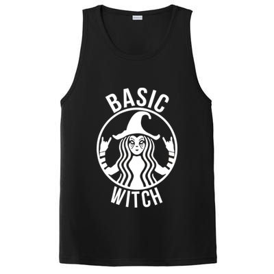 Basic Witch Funny Halloween PosiCharge Competitor Tank