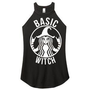 Basic Witch Funny Halloween Women’s Perfect Tri Rocker Tank