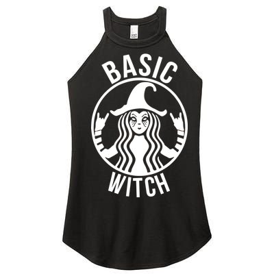 Basic Witch Funny Halloween Women’s Perfect Tri Rocker Tank