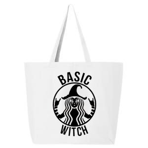 Basic Witch Funny Halloween 25L Jumbo Tote