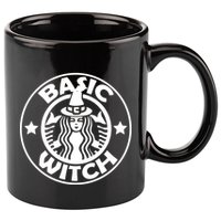 Basic Witch Parody Funny Halloween 11oz C Handle Ceramic Mug