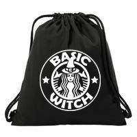 Basic Witch Parody Funny Halloween Drawstring Bag