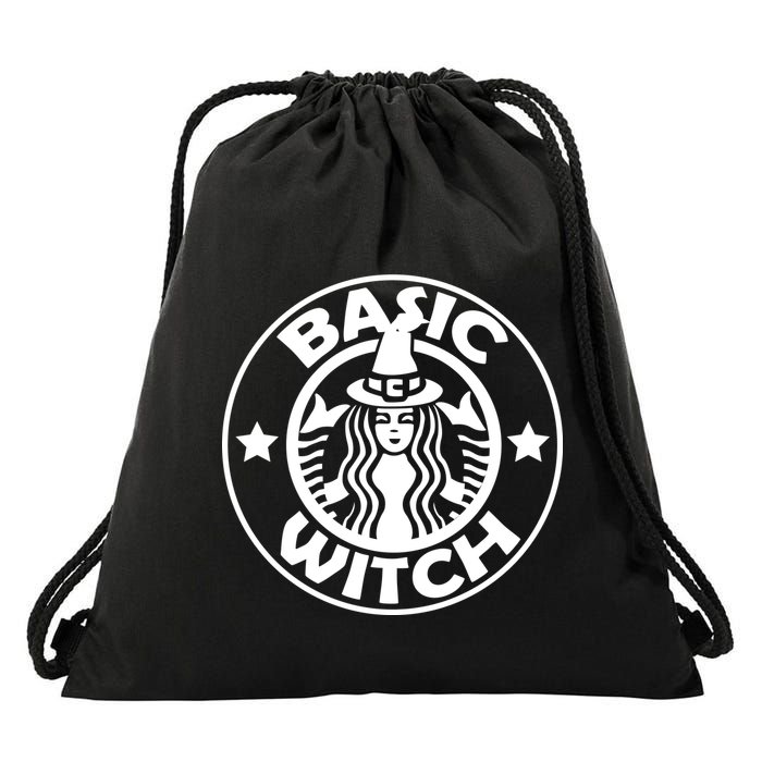 Basic Witch Parody Funny Halloween Drawstring Bag