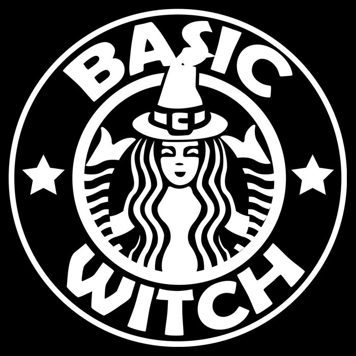Basic Witch Parody Funny Halloween Drawstring Bag