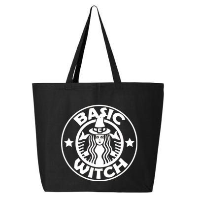 Basic Witch Parody Funny Halloween 25L Jumbo Tote