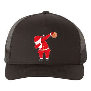 Basketball Dabbing Santa Yupoong Adult 5-Panel Trucker Hat