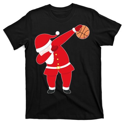 Basketball Dabbing Santa T-Shirt