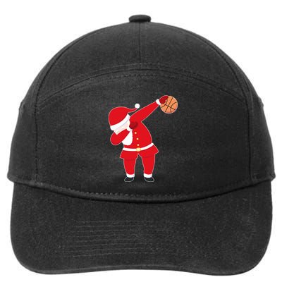 Basketball Dabbing Santa 7-Panel Snapback Hat