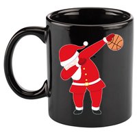 Basketball Dabbing Santa 11oz C Handle Ceramic Mug