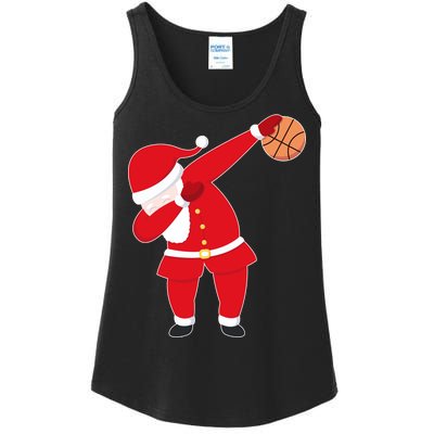 Basketball Dabbing Santa Ladies Essential Tank