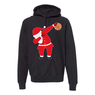 Basketball Dabbing Santa Premium Hoodie