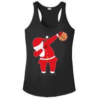 Basketball Dabbing Santa Ladies PosiCharge Competitor Racerback Tank