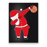 Basketball Dabbing Santa Poster