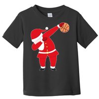 Basketball Dabbing Santa Toddler T-Shirt