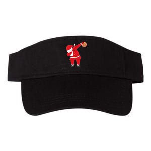 Basketball Dabbing Santa Valucap Bio-Washed Visor