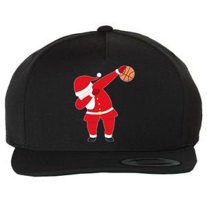 Basketball Dabbing Santa Wool Snapback Cap