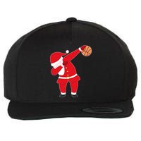 Basketball Dabbing Santa Wool Snapback Cap