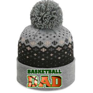 Basketball Dad The Baniff Cuffed Pom Beanie