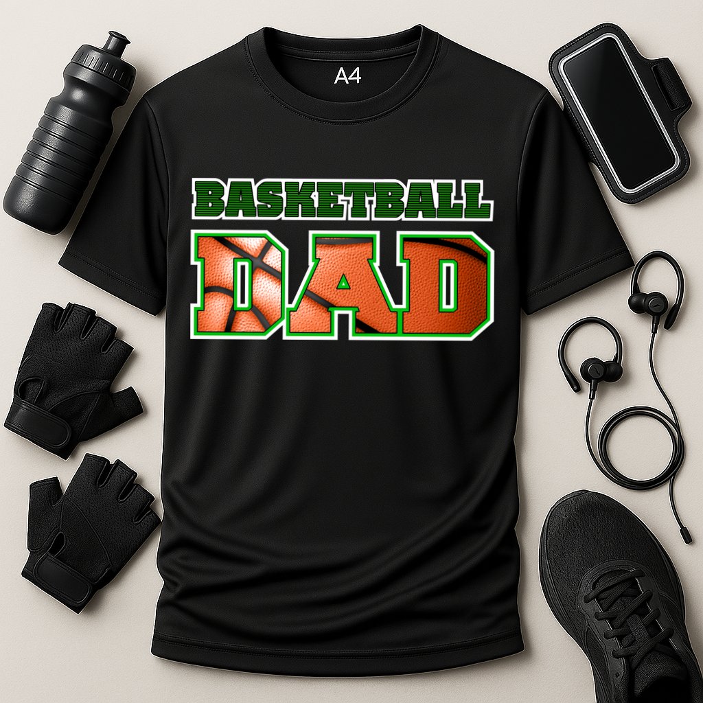 Basketball Dad Cooling Performance Crew T-Shirt