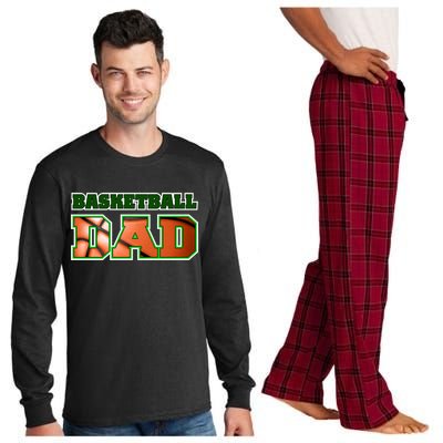 Basketball Dad Long Sleeve Pajama Set