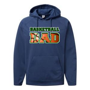 Basketball Dad Performance Fleece Hoodie