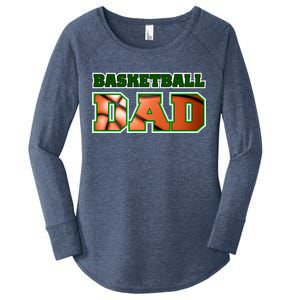 Basketball Dad Women's Perfect Tri Tunic Long Sleeve Shirt